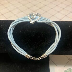 Elegant Silver‎ Heart Bracelet